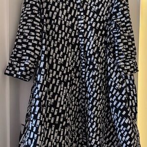 Zuri Kenya Bric a Brac pattern dress 1x